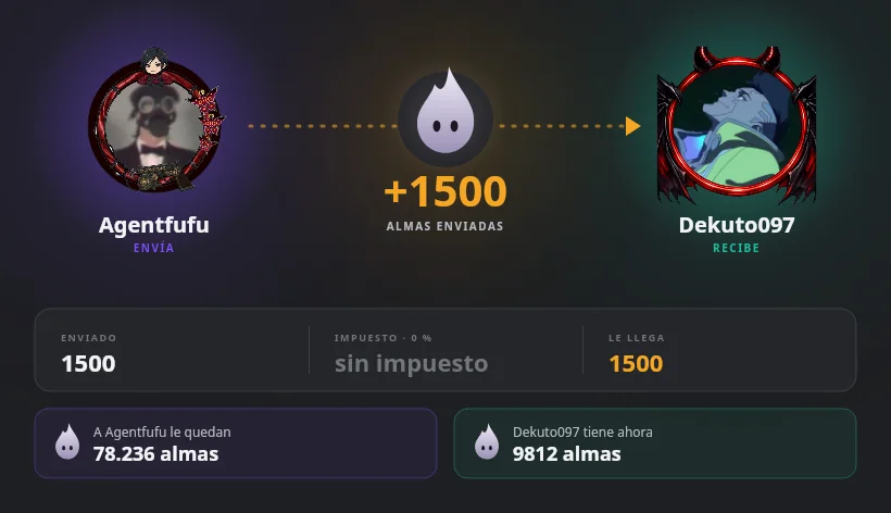 Tarjeta de /trade
